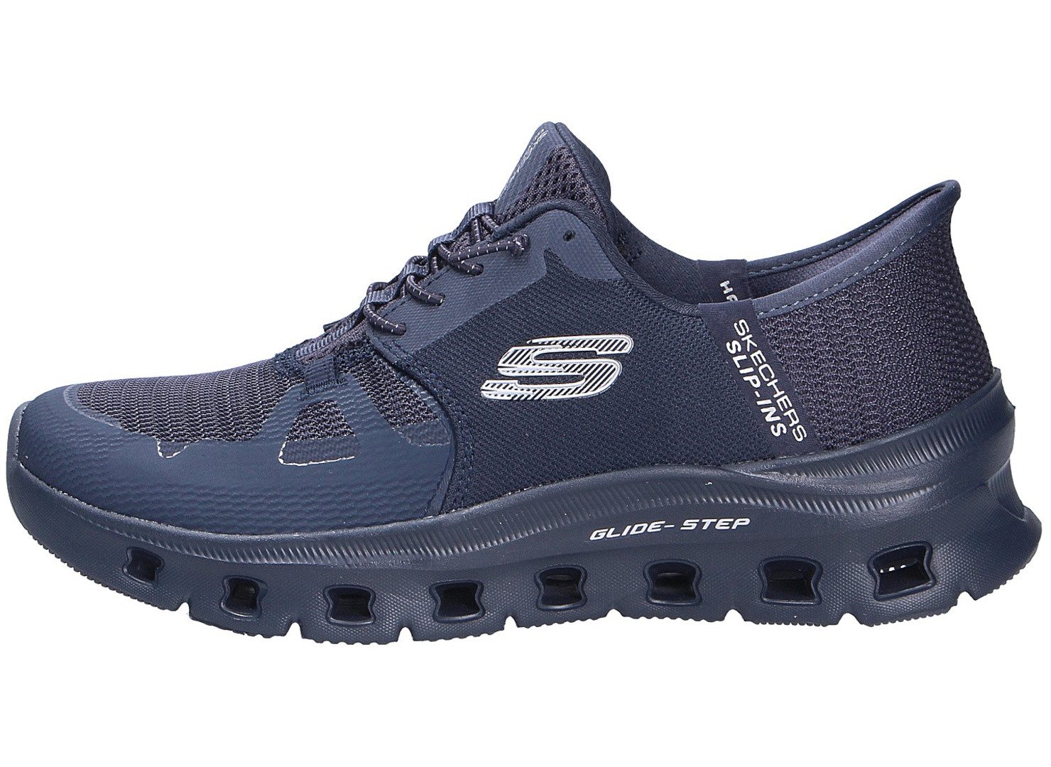Skechers Skechers Damen Slipper GLIDE STEP blau Größe Sneaker