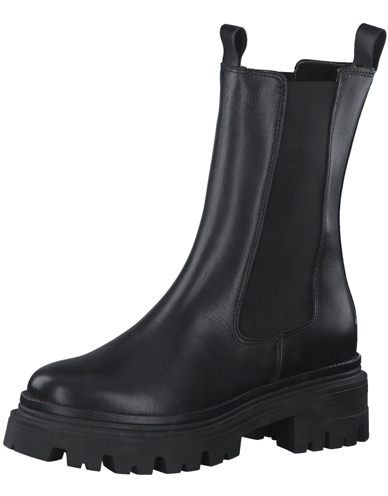 1-25498-29 003 Black Stiefelette
