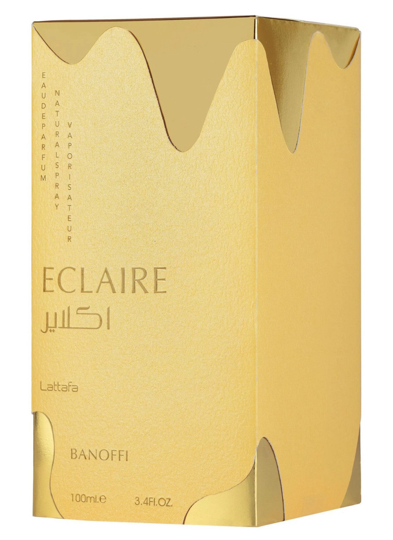 Lattafa Eau de Parfum Eclaire Banoffi, Glasflakon, Parfüm EDP, Unisex Duft
