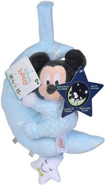 SIMBA Spieluhr Disney Glow in the dark, Starry Night Mickey und Mond, mit leuchtenden Elementen