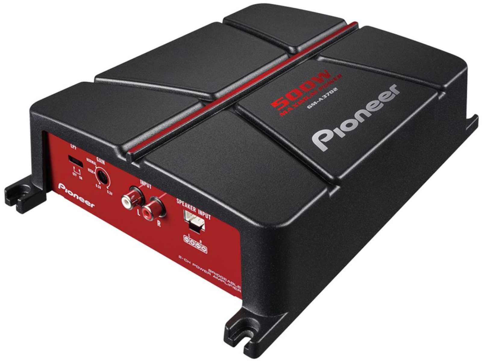 Pioneer GXT-3730B-SET Komplettpaket Gehäusesubwoofer & Verstärker Kabel Endverstärker (Anzahl Kanäle: 2)