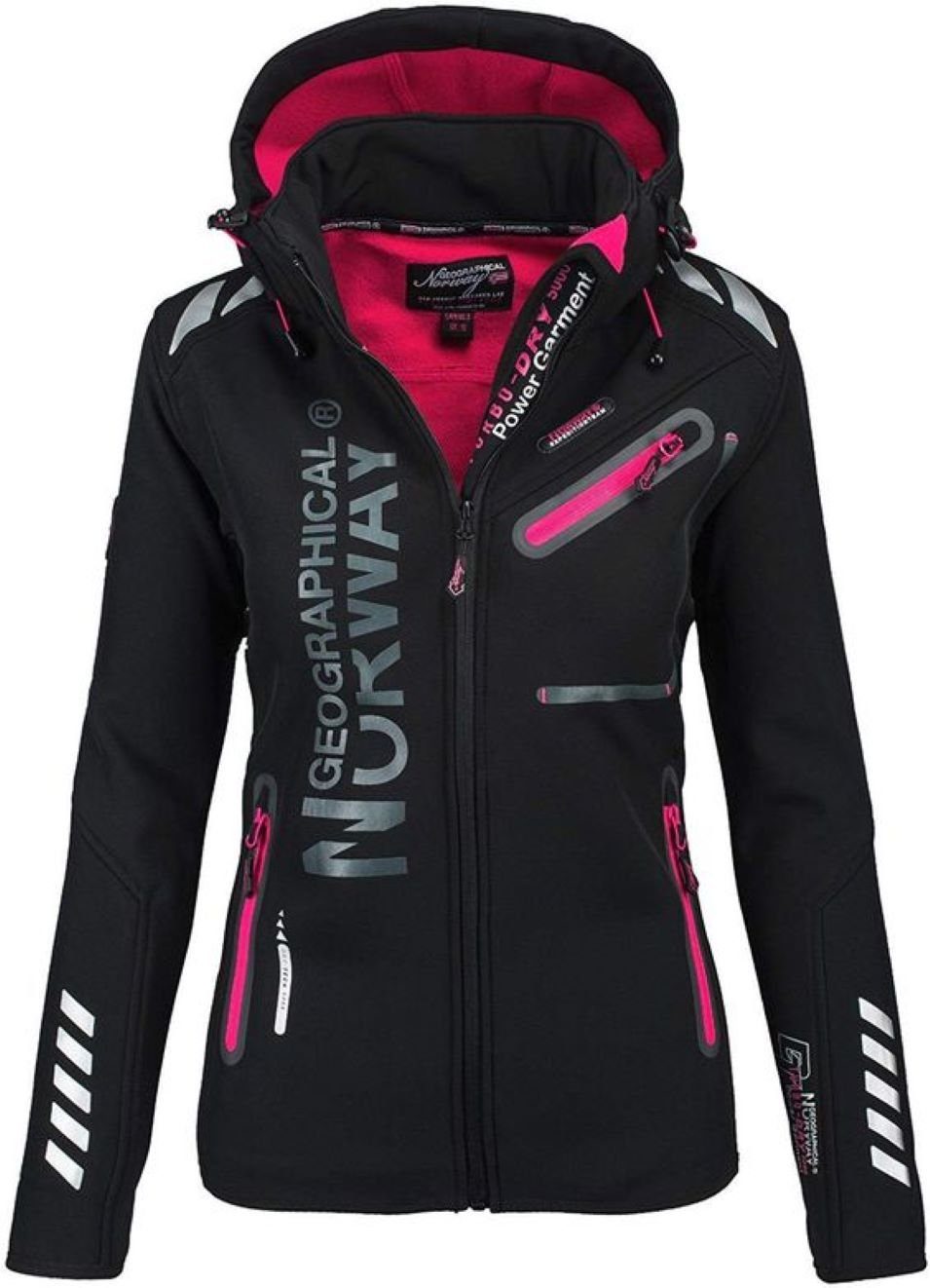 Geographical Norway Softshelljacke Damen Outdoor Wind günstig online kaufen
