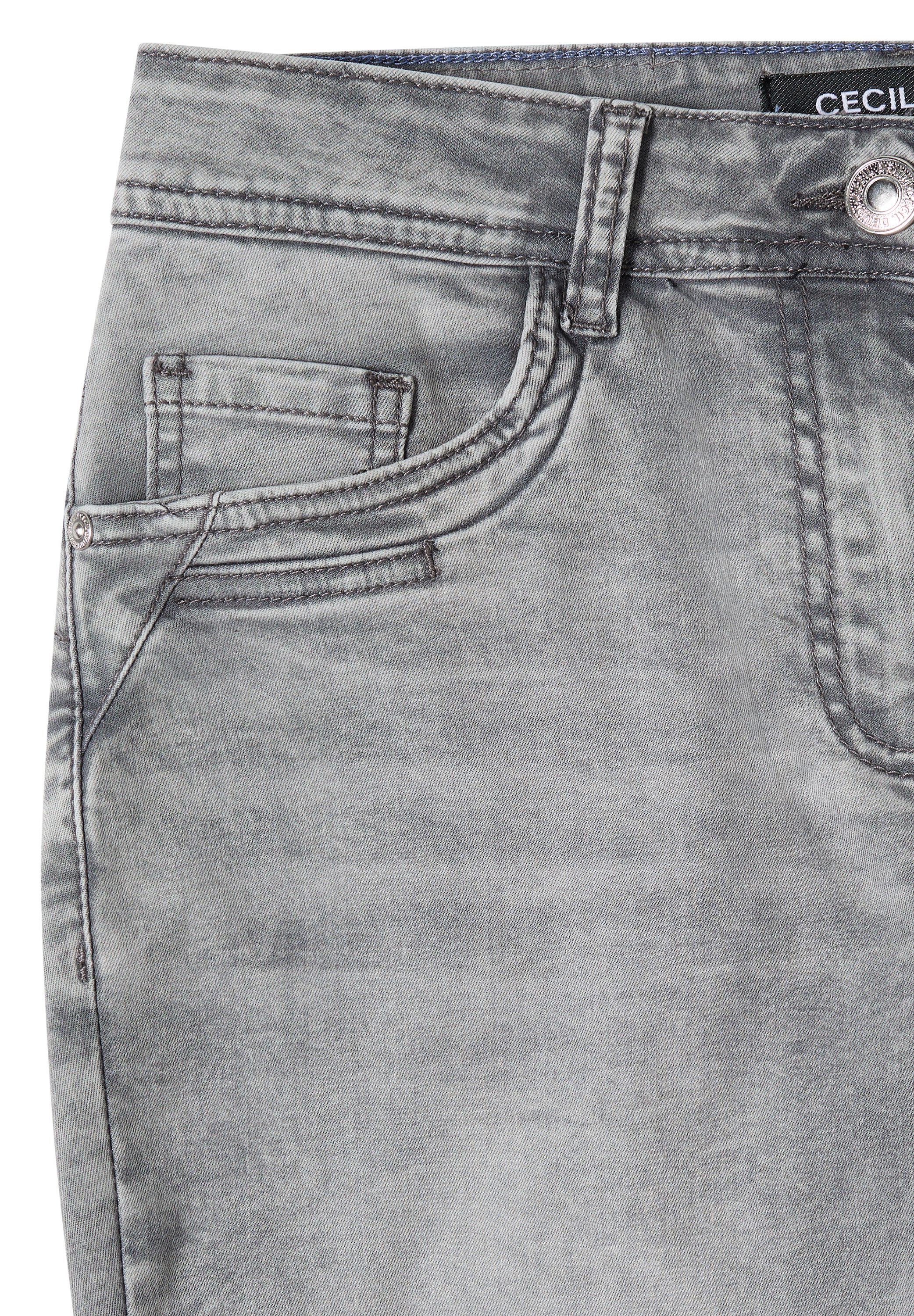 CECIL Slim-fit-Jeans im Denim-Style