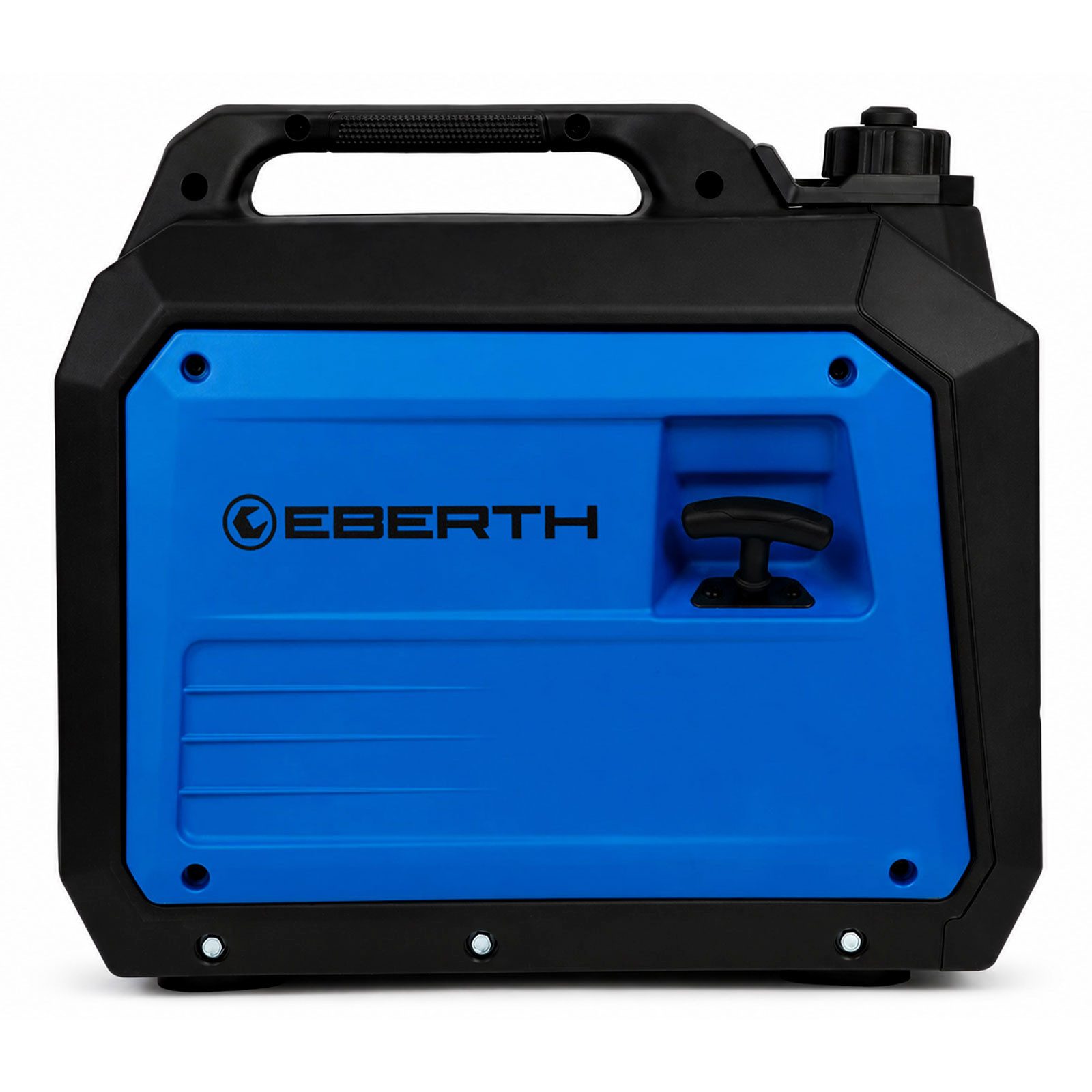 EBERTH Stromerzeuger 3500 Watt Inverter Stromerzeuger leise, Notstromaggregat Benzinmotor, 4-Takt, Stromgenerator 2x 230V Schuko, 12V und USB Anschluss – Bild 4 von 5