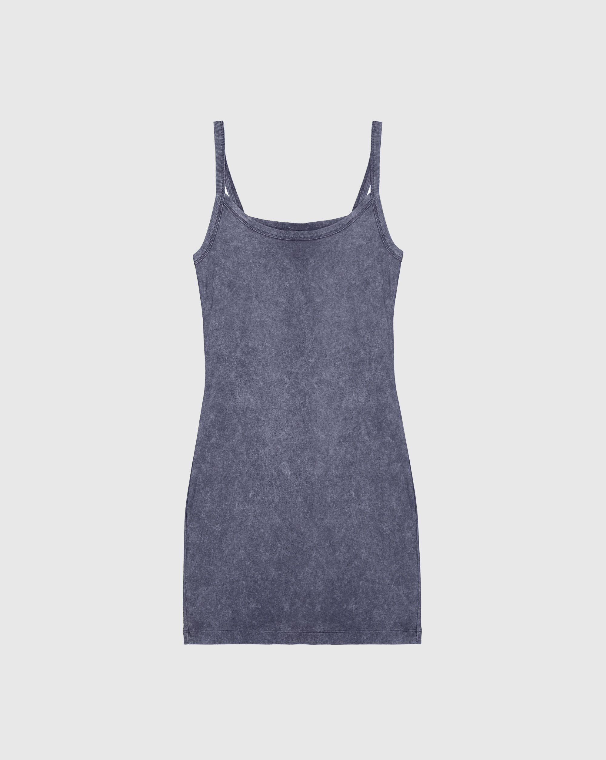 Champion Shirtkleid sportliches Design, für den Alltag, aus Baumwolle, ärmellos