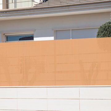 Bigbuy Seitenmarkise Sichtschutz Braun PVC 1 x 300 x 150 cm