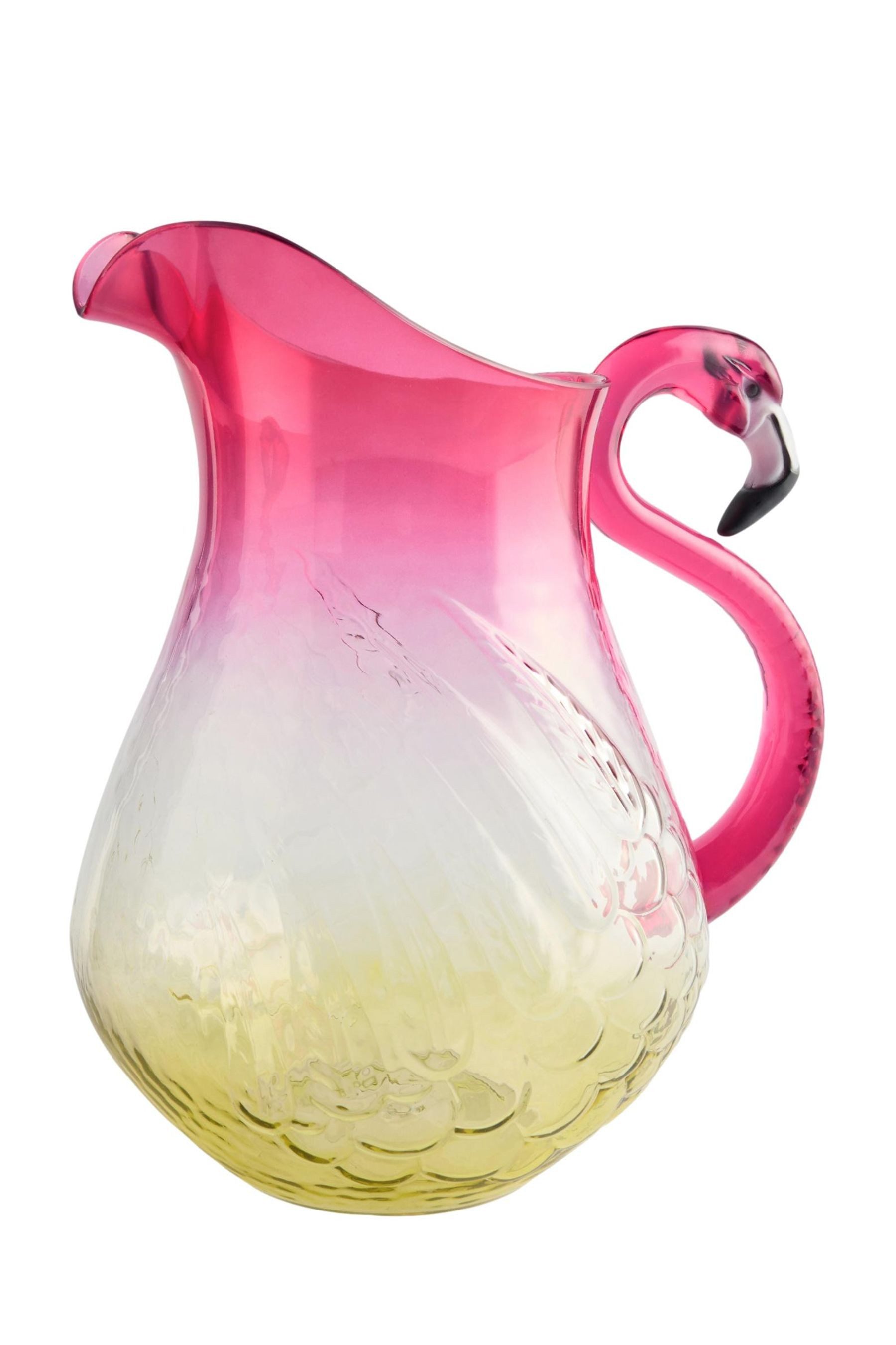 Next Wasserkrug Flamingo-Picknickkrug aus Polyacryl, (1-tlg)