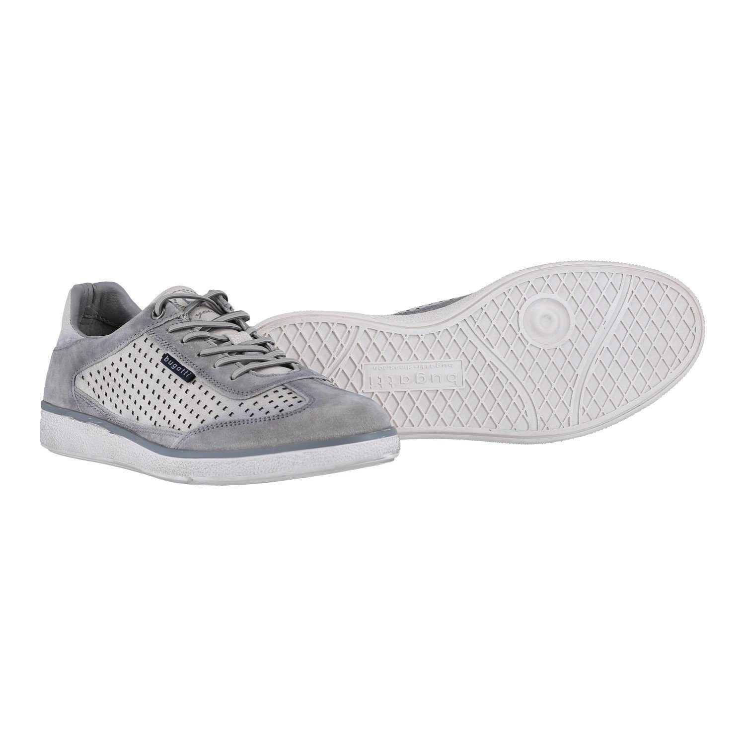 bugatti Carmelo - Veloursleder - grau günstig online kaufen