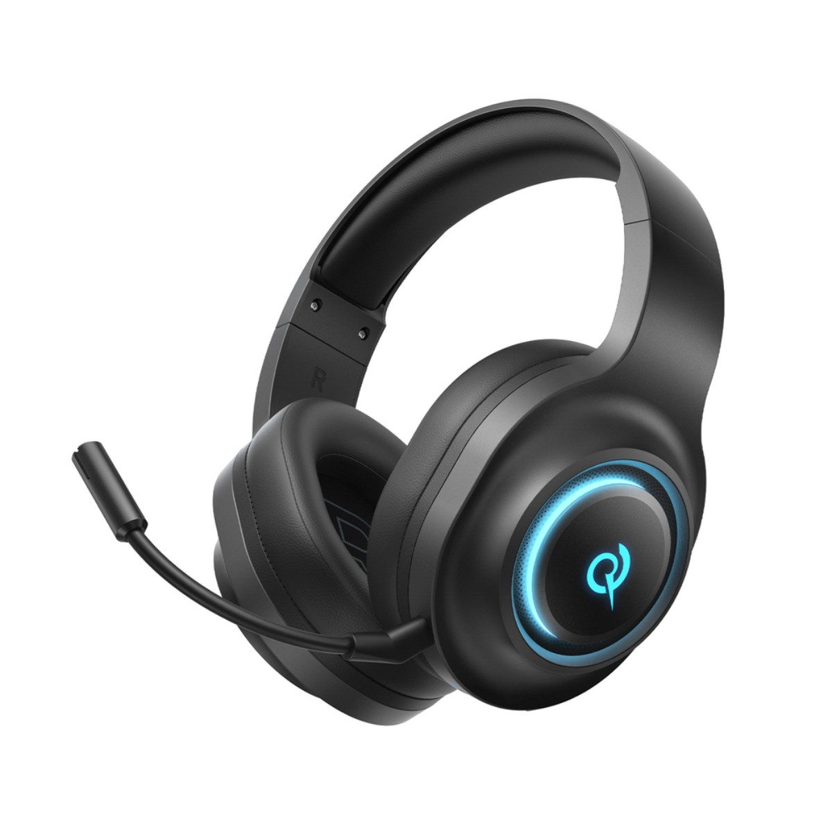 QCY H4GM Gaming-Headset (Gaming Headset mit virtuellem 7.1 Surround Sound)