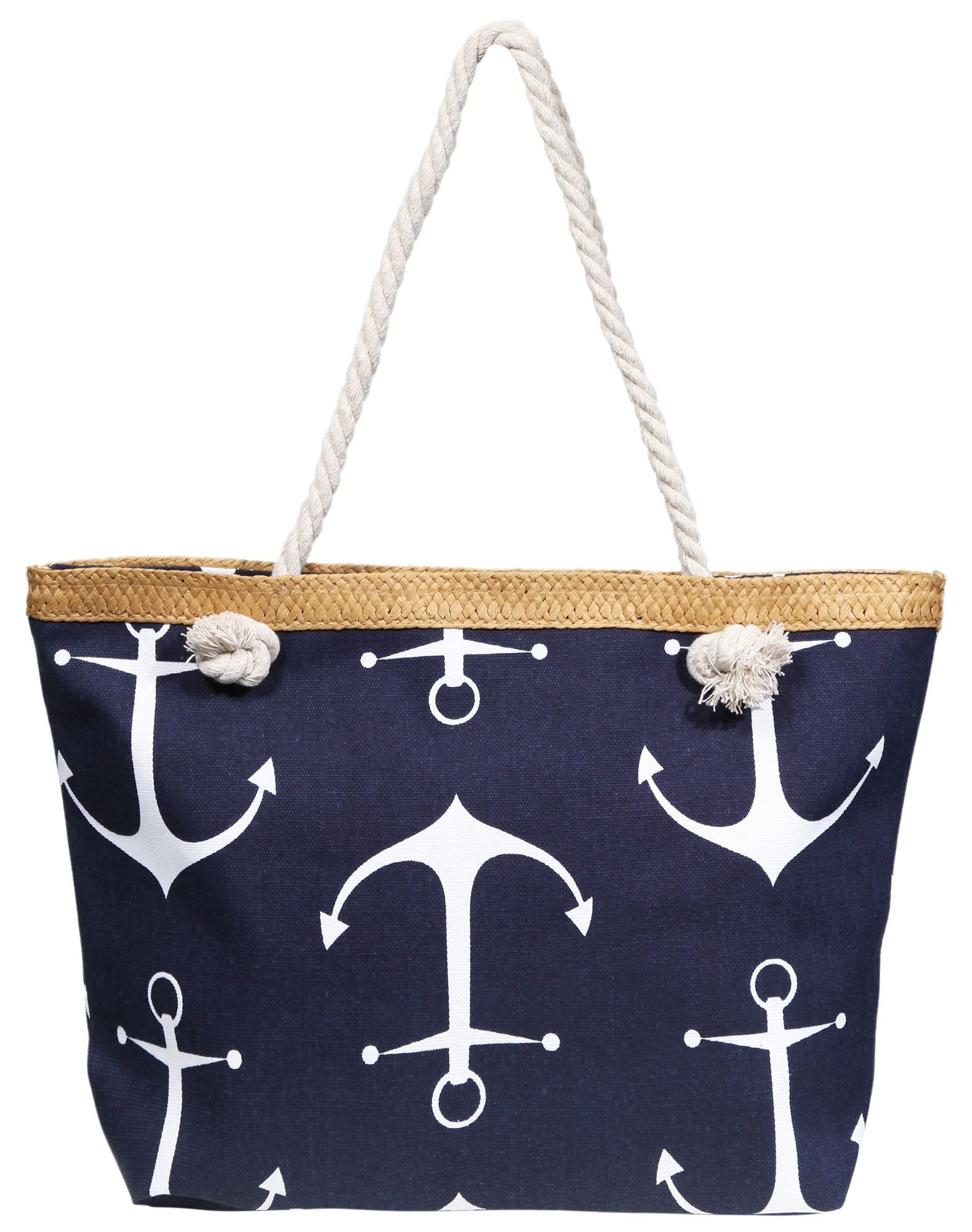 Henkeltasche Textil 50cm - Große Damen Handtasche