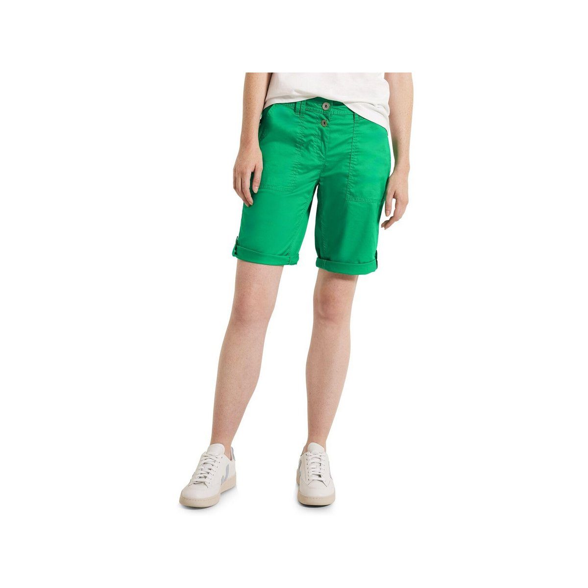 Shorts Cecil regular (1-tlg) grün