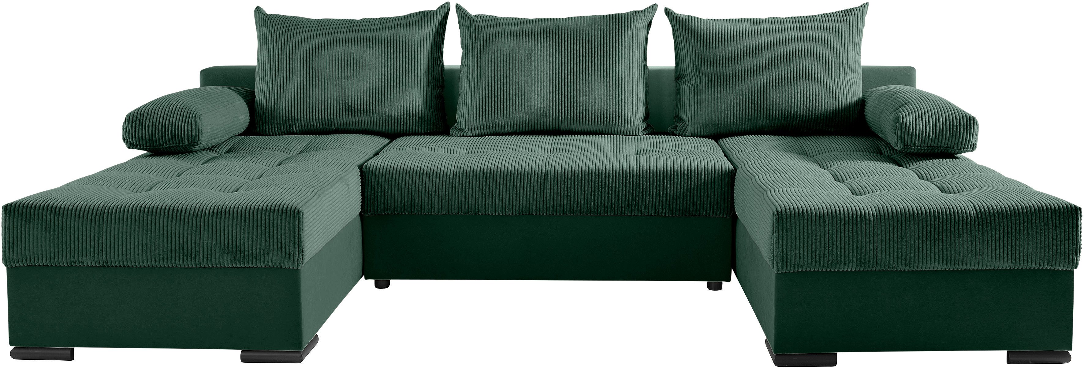 COLLECTION AB Wohnlandschaft Josy, U-Form, Schlafsofa günstig online kaufen
