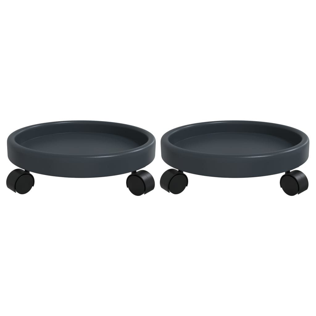 vidaXL Pflanzenroller, mit Rollen 2 Stk. günstig online kaufen