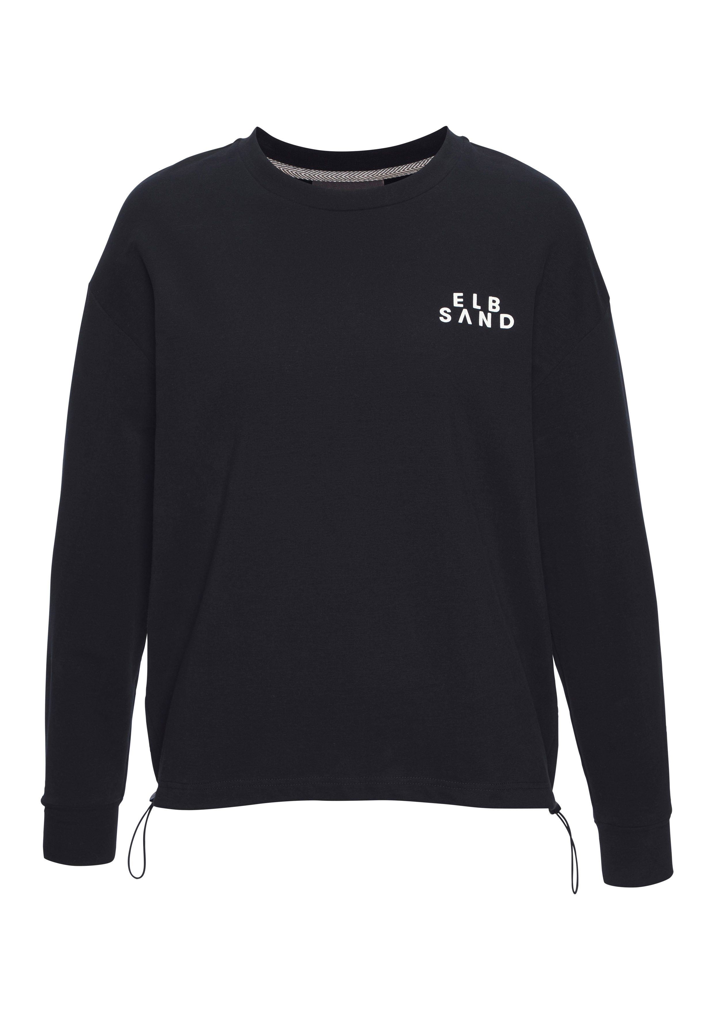 Elbsand Sweatshirt mit verstellbarem Gummizug am günstig online kaufen