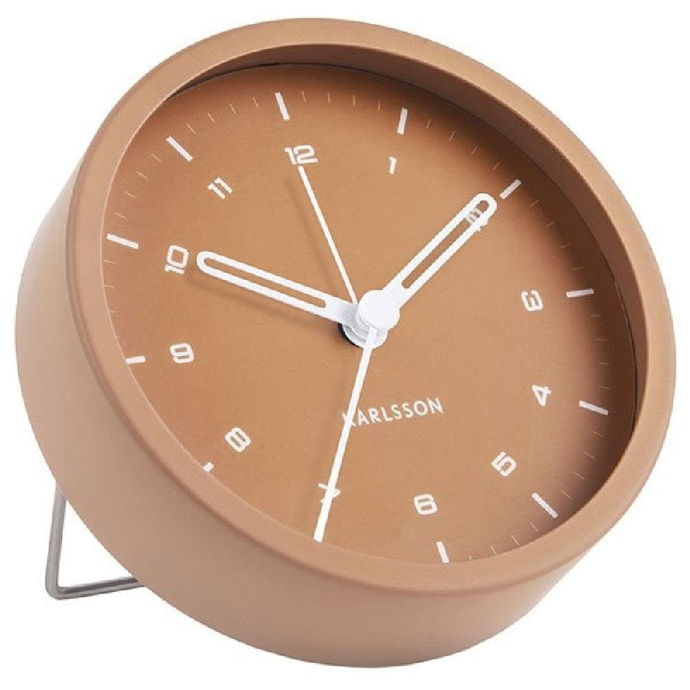 Karlsson Uhr »Wecker Tinge Caramelbraun«, Material: Metall online kaufen |  OTTO