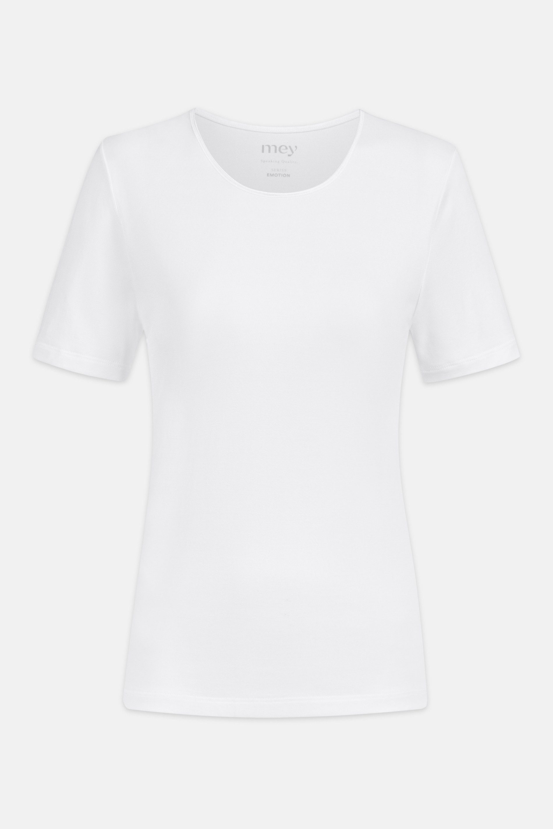Mey Unterziehshirt Mey Damen Shirt Serie Emotion Uni (1-St) Basic Shirt, zeitloses Design, Baumwoll-Mix, Rundhals – Bild 2 von 4