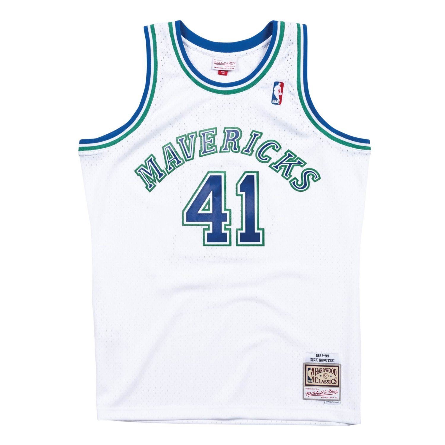 Mitchell & Ness Basketballtrikot Swingman Jersey Dallas Mavericks 199899 Dirk Nowi