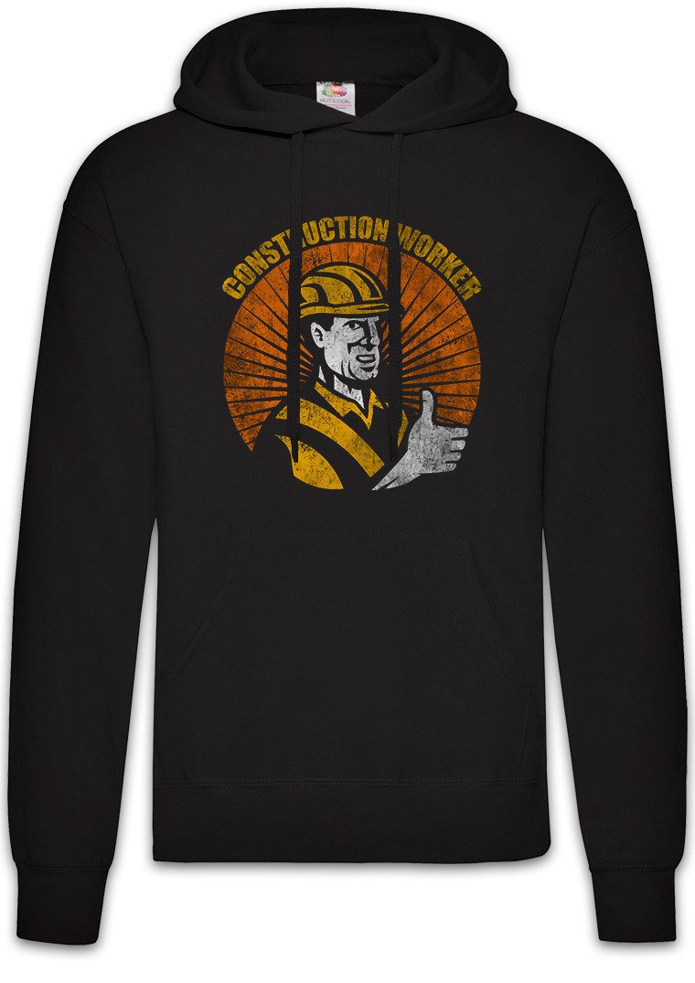 Hoodie Construction Worker II Herren Hoodie Maurer Handwerk Handwerker