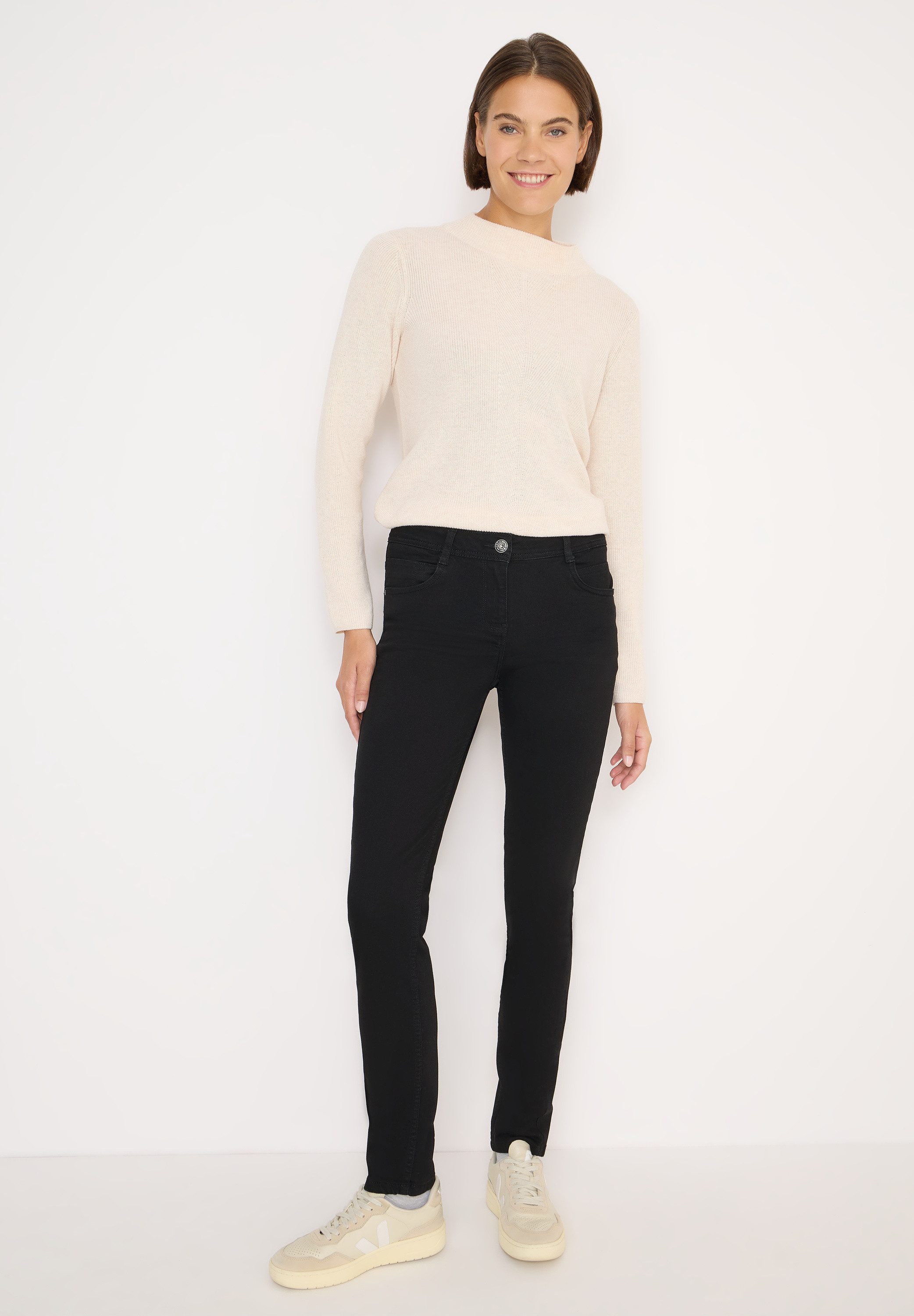 CECIL Slim-fit-Jeans Middle Waist – Bild 5 von 5