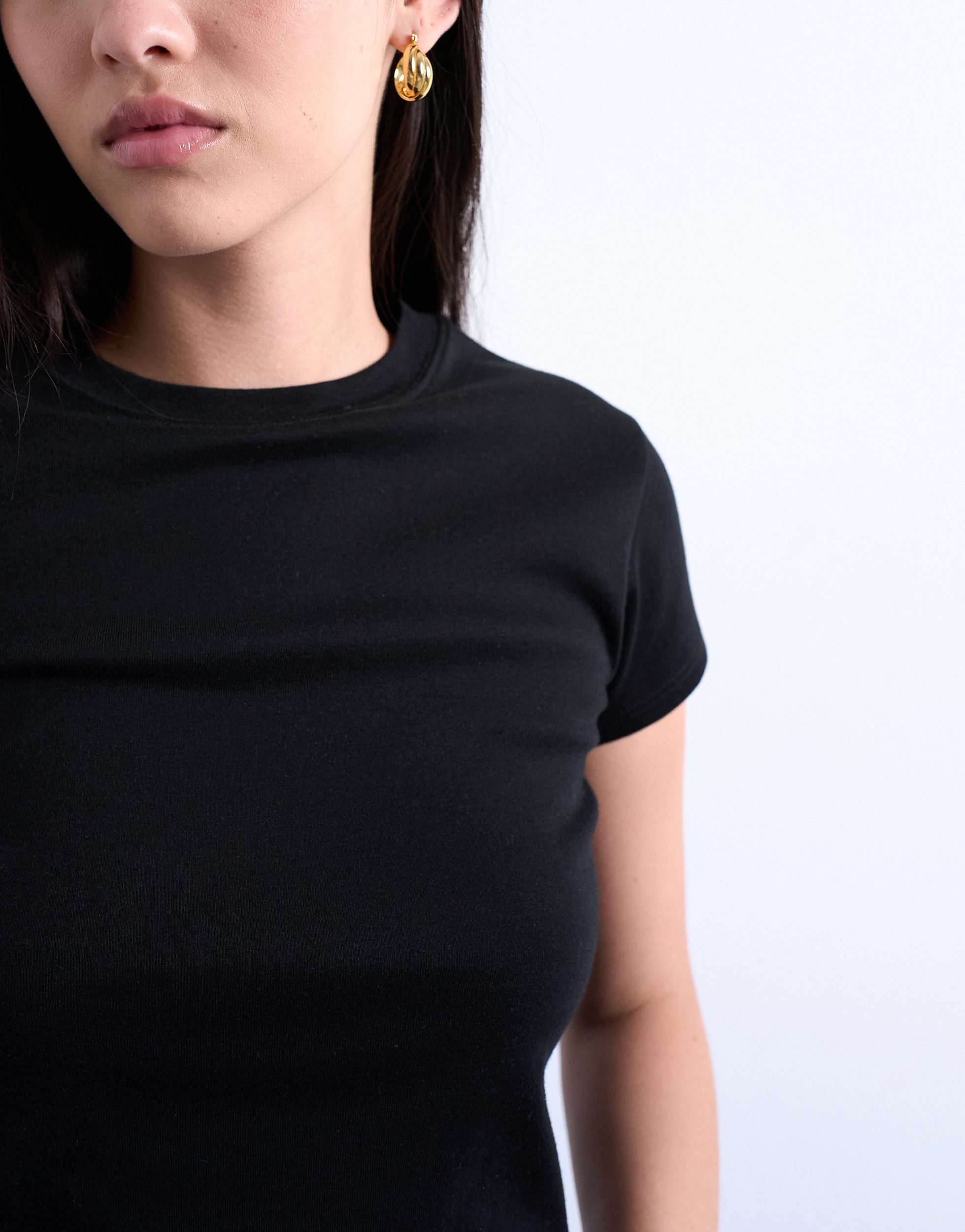 TOPSHOP Rundhalsshirt TSEVERYDAY SS TOP JRS NOOS Baumwolle, regular fit