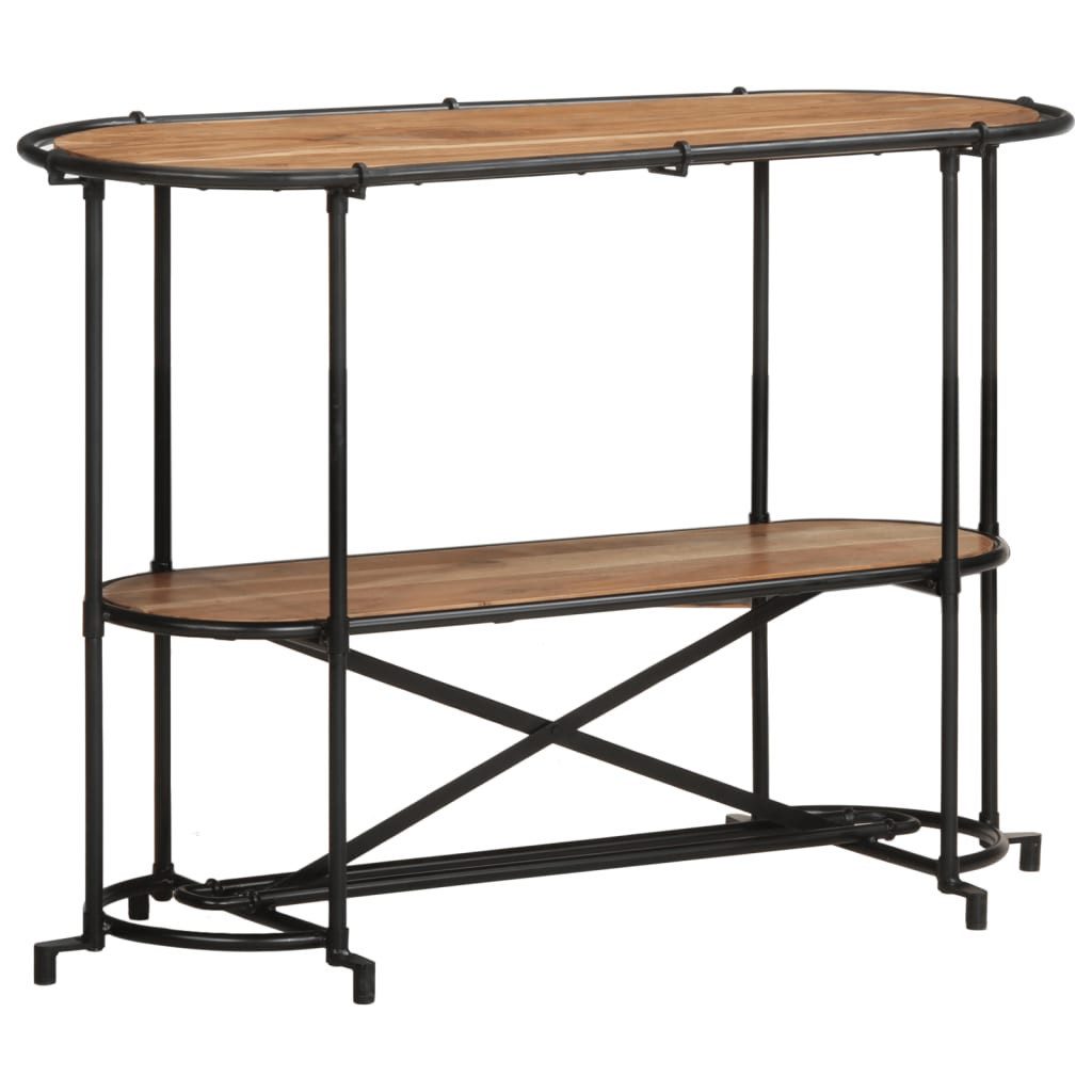 vidaXL Beistelltisch Konsolentisch 110x42x76 cm Massivholz (1-St)