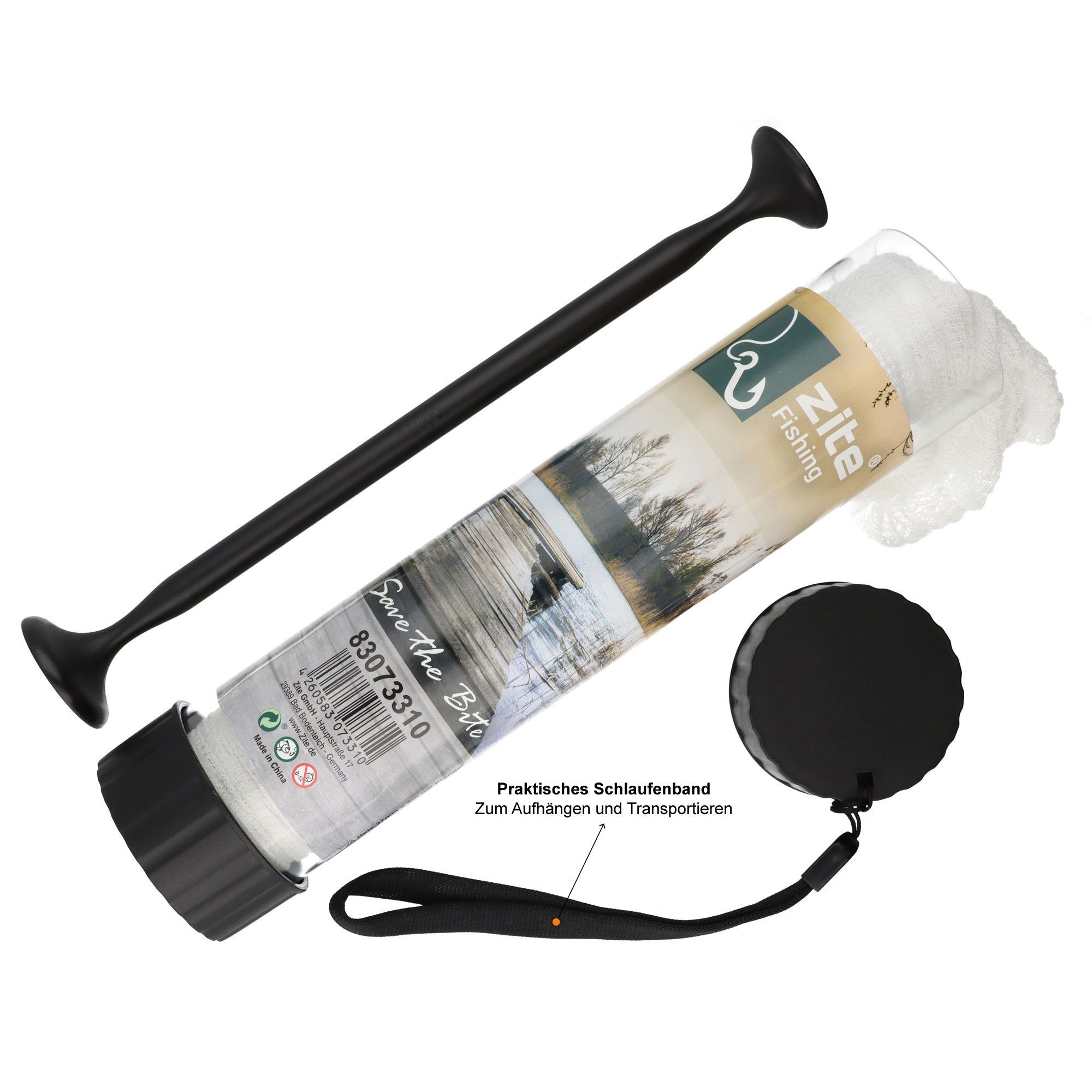 Zite Futterstation PVA-Mesh Set für Karpfenangeln - Einfaches & Effektives Anfüttern