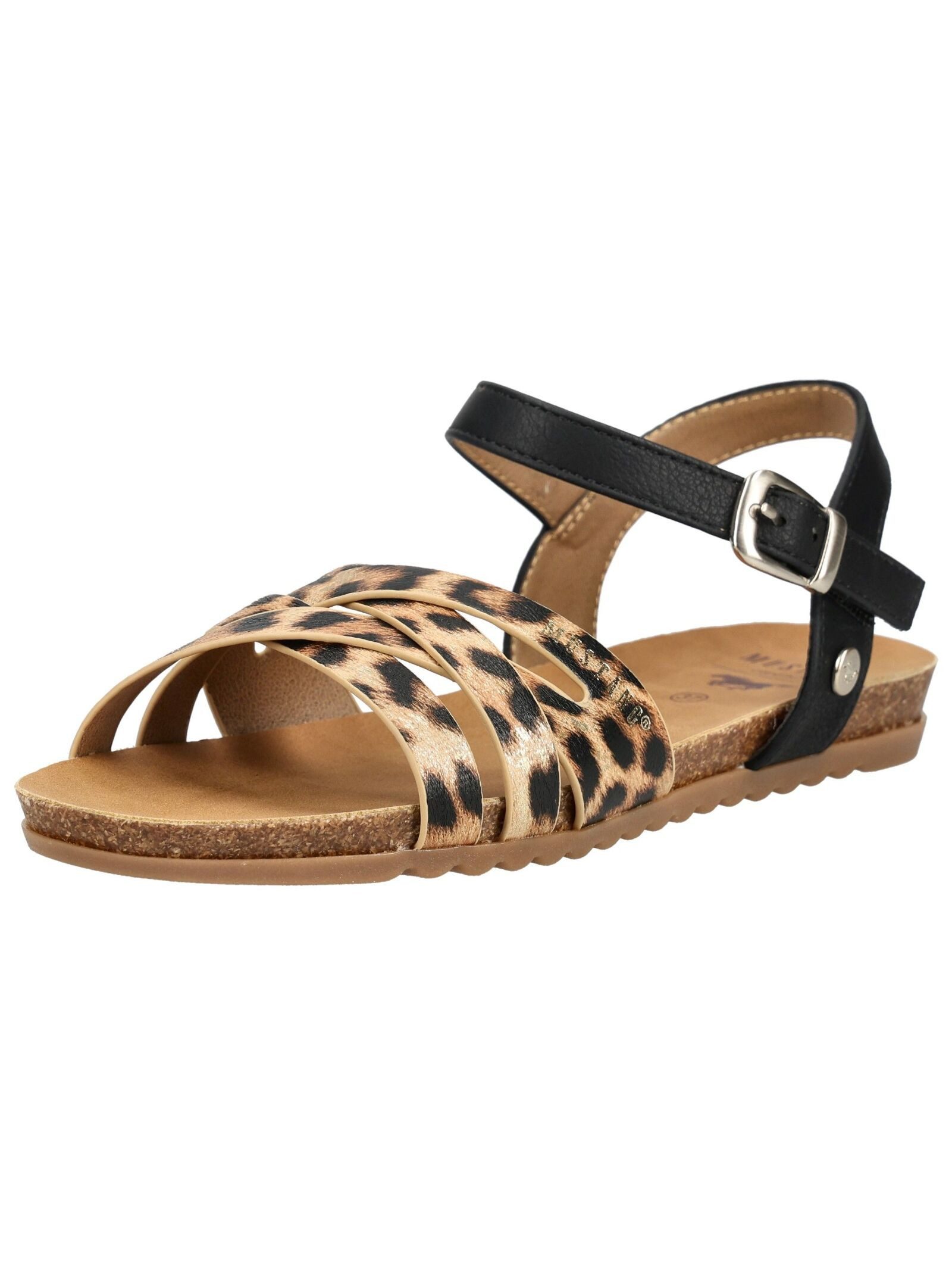 Mustang Shoes Mustang Shoes Sandalen Lederimitat Riemchensandale