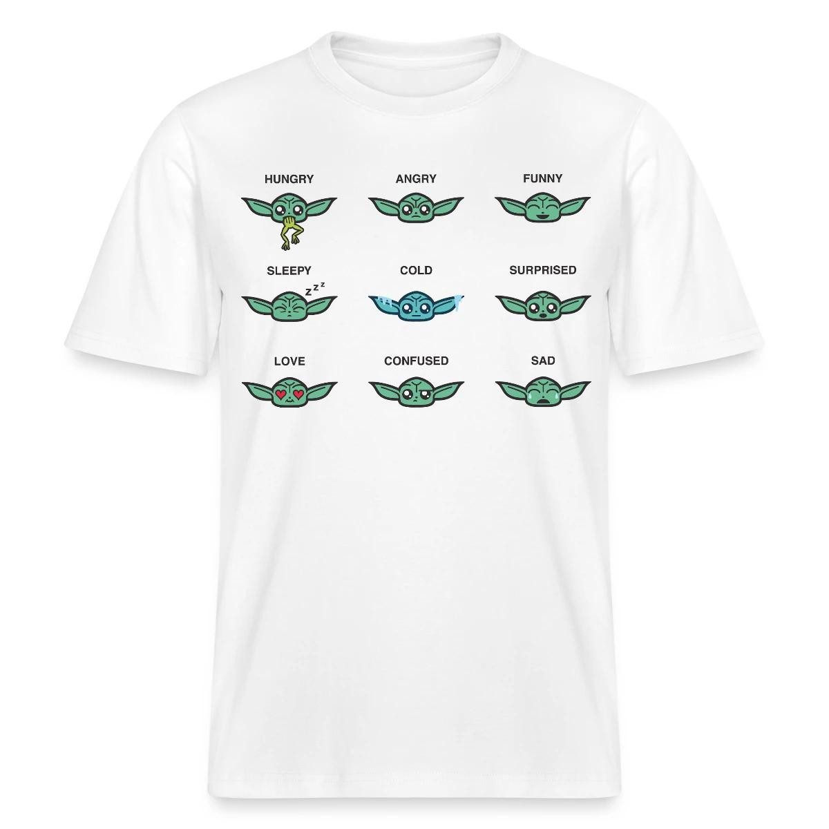 T-Shirt Star Wars: Mandalorian Grogu Emotionen Relaxed Fit Unisex T-Shirt