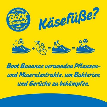 Boot Bananas Schuhdeo Schuhdeo gegen Gerüche Antibakteriell mit Ätherischen Ölen, 100 % natürliche Materialien