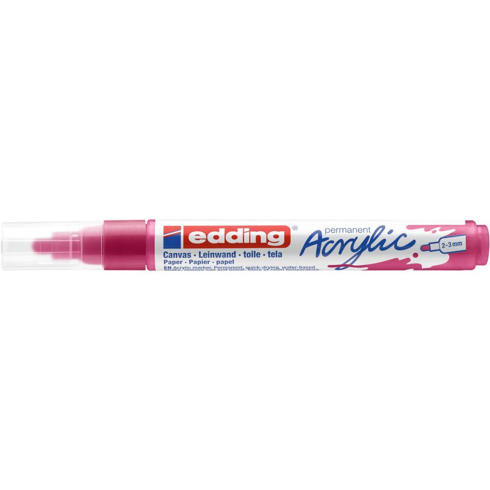 Telemagenta Marker, edding 2-3 mm Strichbreite