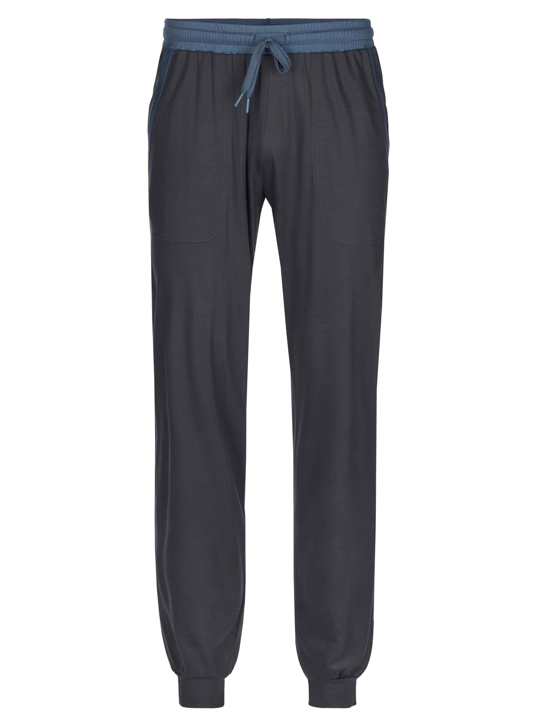 CALIDA Pyjamahose (1-tlg) Pants und Bündchen Eingrifftaschen mit