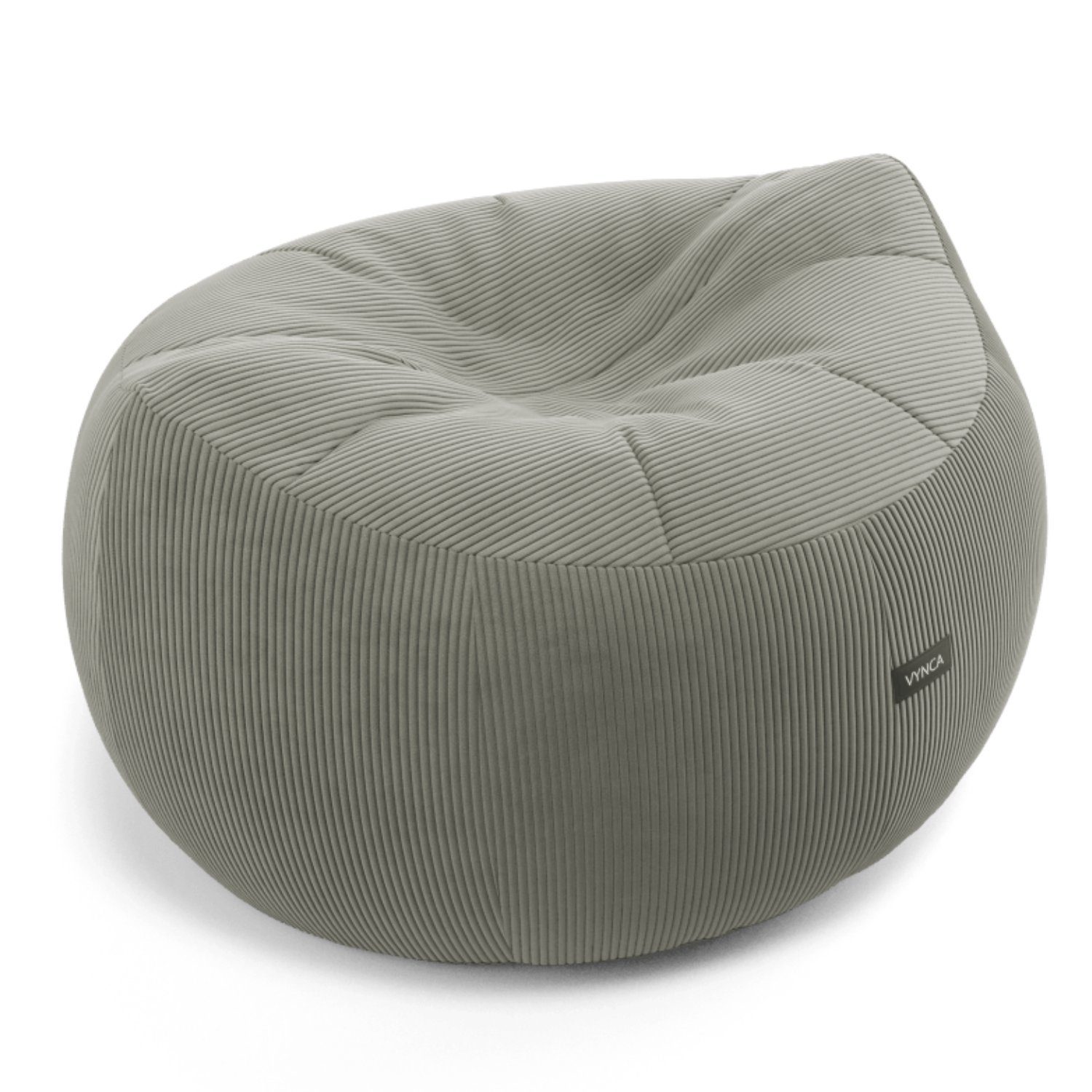 Made Stoffart Cord in Cord Indoor Sitzsack Sitzsack, Beanbag (Sitzsack), VYNCA Europe, Kyto DarkOliveGreen