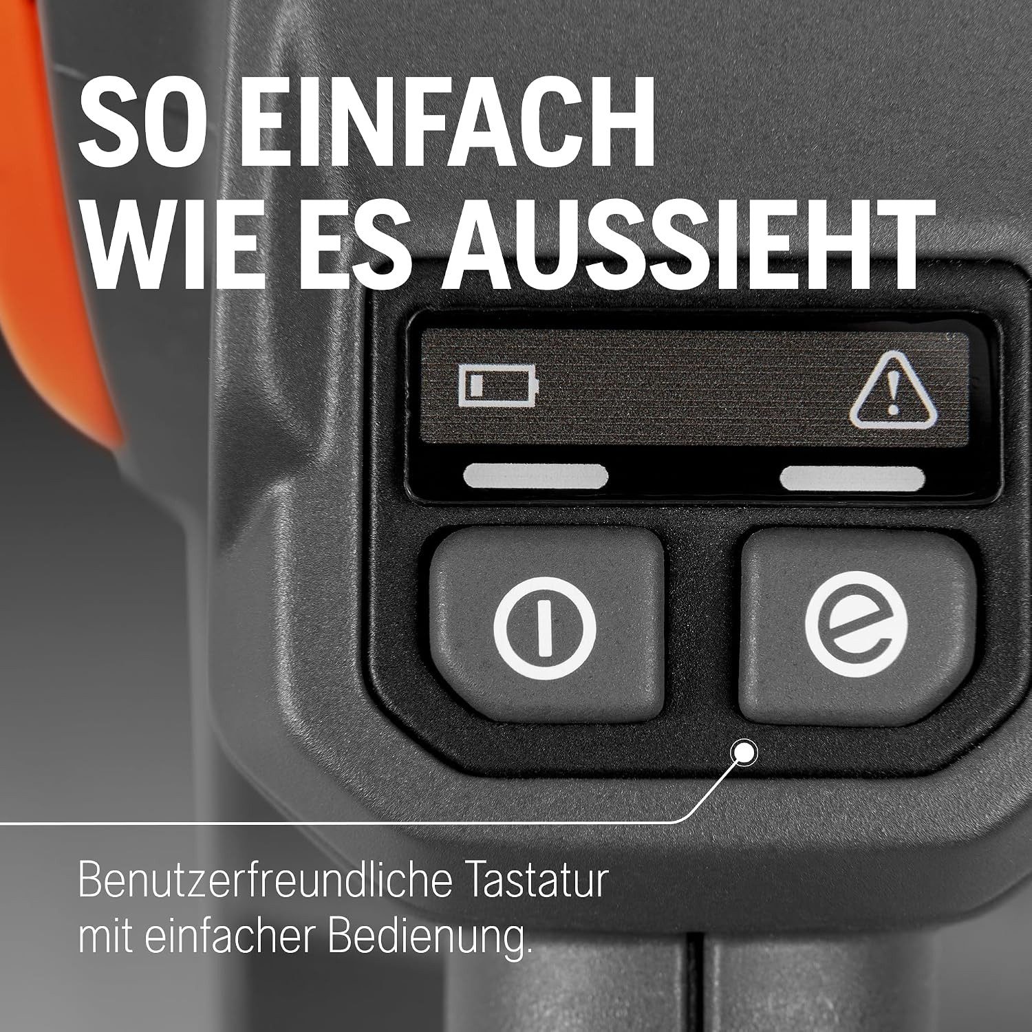 Husqvarna Akku-Rasentrimmer, inkl. 40-B70 Akku & 40-C80 Ladegerät. Praktisches Set mit