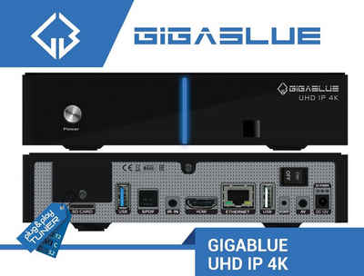 Gigablue »GigaBlue IPBOX UHD IP 4K Ultra E2 IPTV Multiroom« Satellitenreceiver