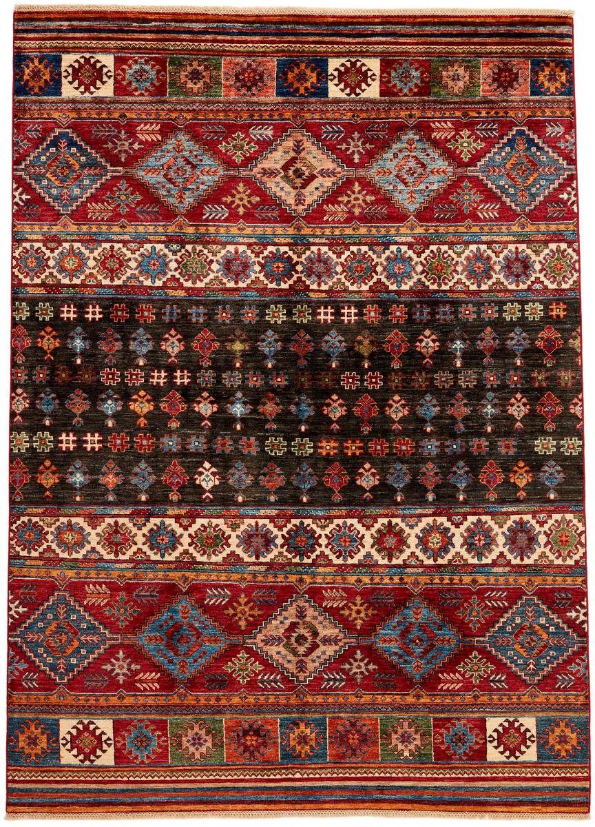 Orientteppich Arijana Shaal 181x248 Handgeknüpfter Orientteppich, Nain Trading, rechteckig, Höhe: 5 mm | Kurzflor-Teppiche