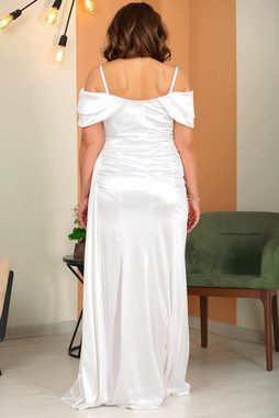 Modabout Abendkleid Langes Maxikleid Hochzeitskleid Für Damen - NELB1000D9430EKR (1-tlg)