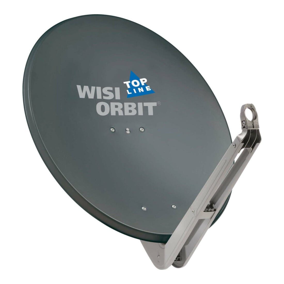 WISI Wisi Offset-Antenne 85cm, anthrazit OA85H SAT-Antenne