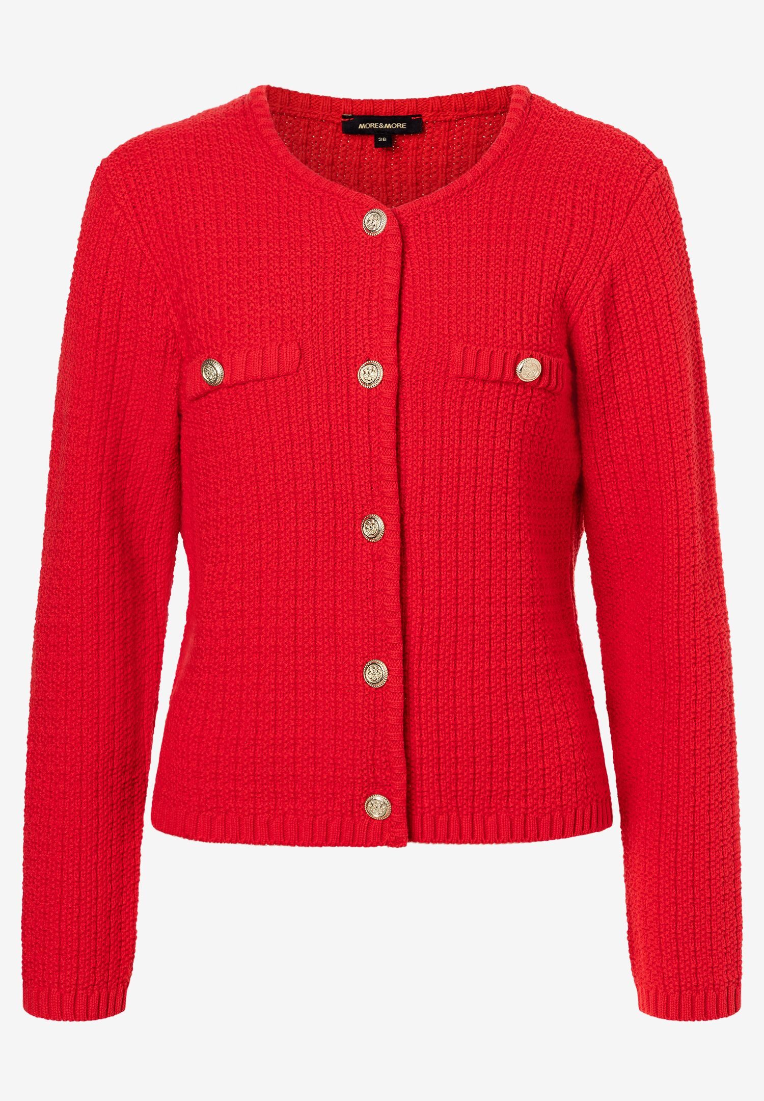 MORE&MORE Strickjacke Cardigan Longsleeve 0536