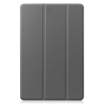 Wigento Tablet-Hülle Premium Smartcover Grau Tasche Etuis Hülle für Samsung Galaxy Tab S7 / Tab S8