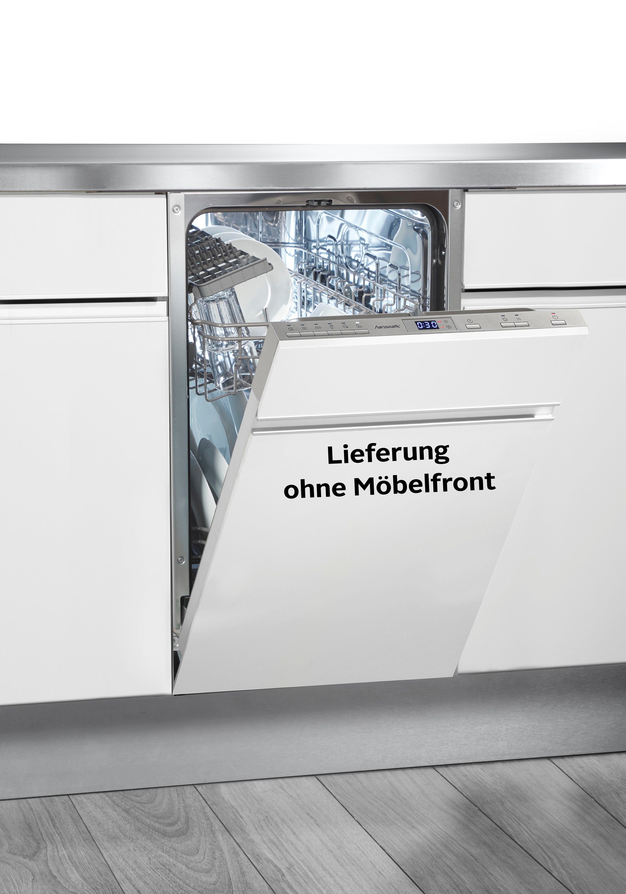 Hanseatic vollintegrierbarer Geschirrspüler HGVI4582E107714IS, 10 Maßgedecke, inkl. 3 Jahre Herstellergarantie – Bild 2 von 5