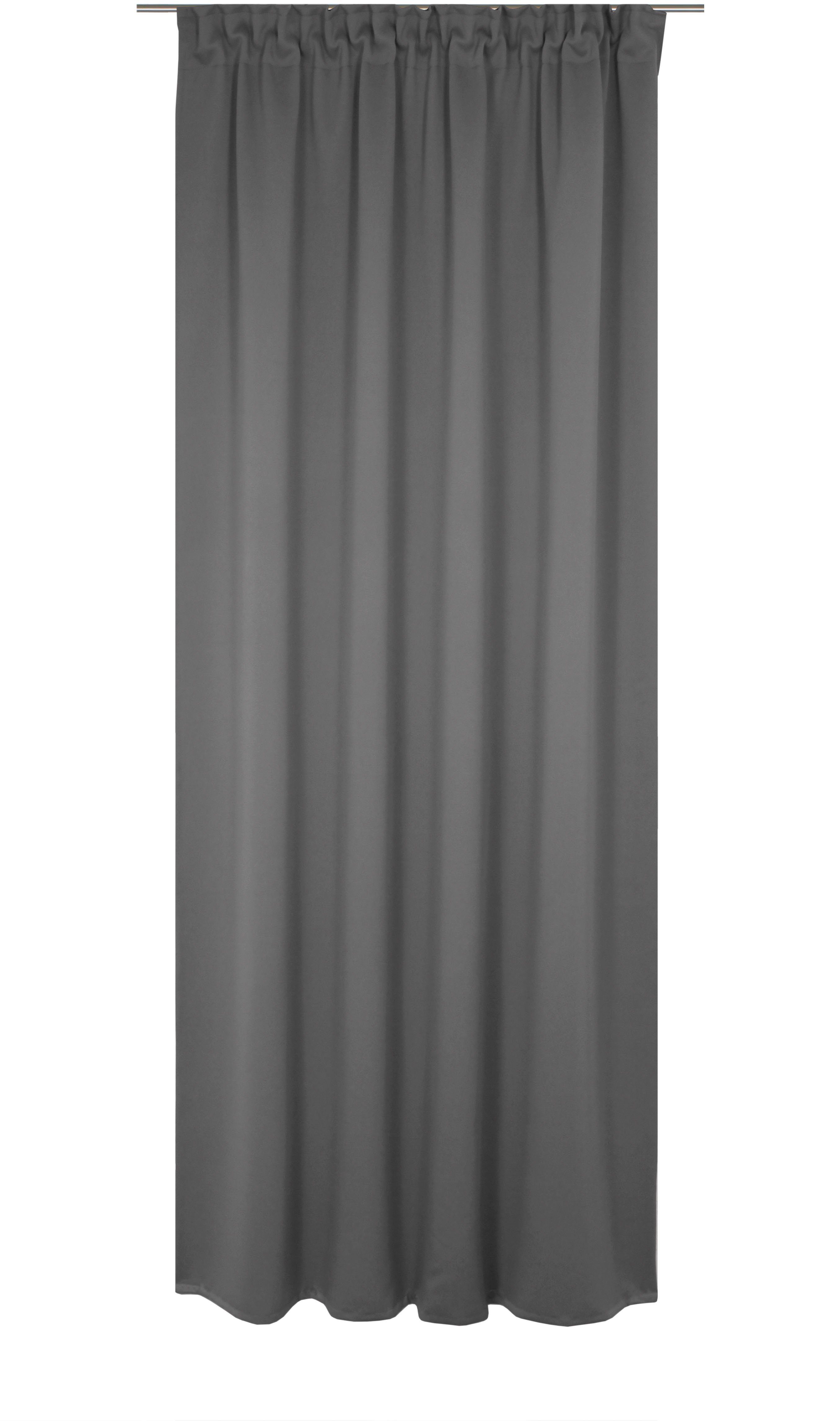 Vorhang Newbury, Wirth, Multifunktionsband (1 St), blickdicht, nach Maß grau