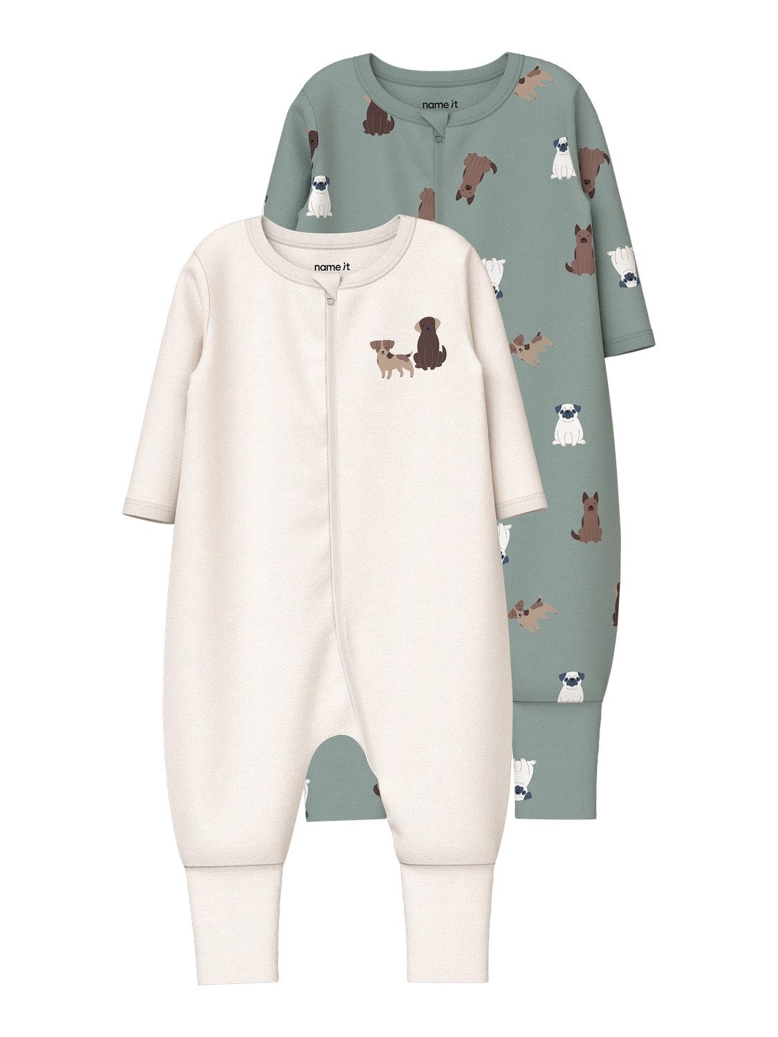 Name It Schlafoverall Nbmnightsuit 2P Zip Ff Dog