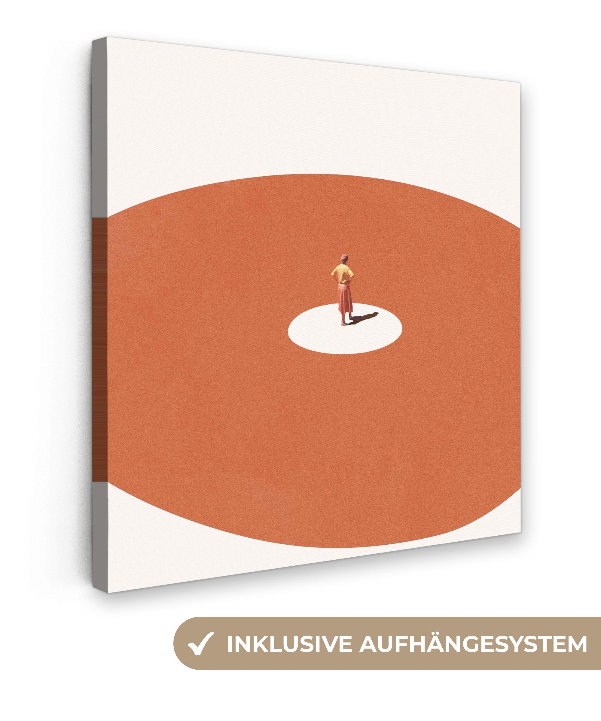 OneMillionCanvasses® Leinwandbild Mann - Jahrgang - günstig online kaufen
