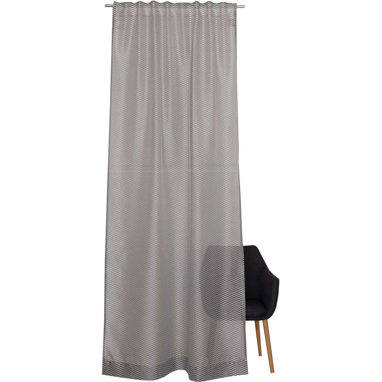 SCHÖNER WOHNEN-Kollektion Gardine SPLASH Transparenter Schlaufenvorhang, günstig online kaufen