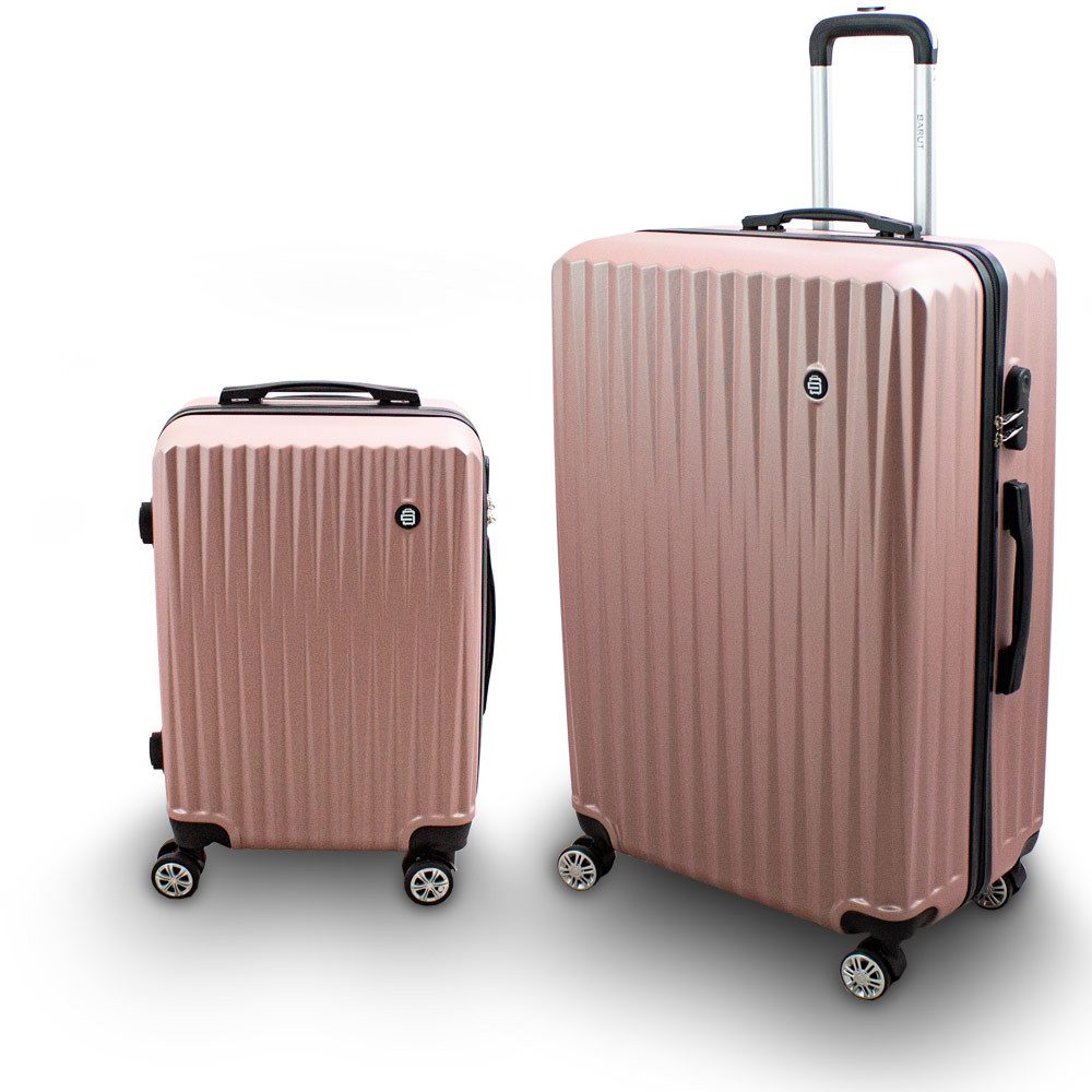 Barut Trolleyset Barut Reisekofferset 2-teilig M + XL Modell General Rosegold, (Set, 2 tlg., MS-17293)