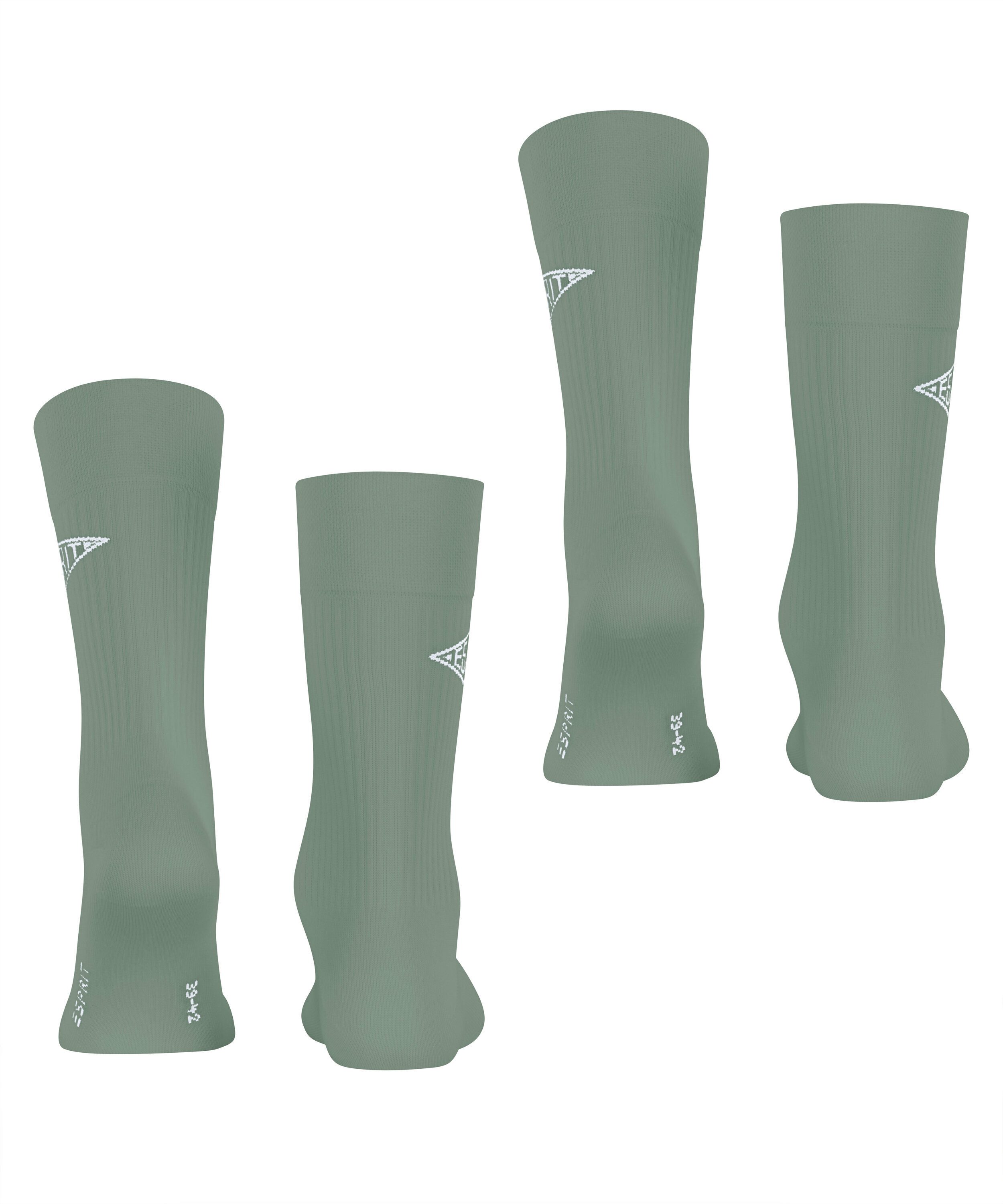 Esprit Socken Unisex Logo 2-Pack Socken (2-Paar)