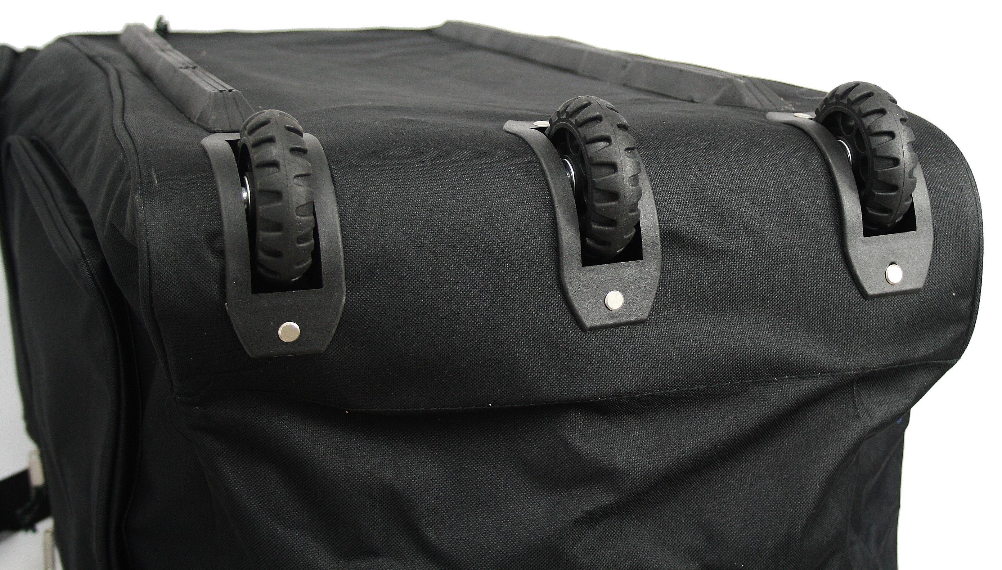 MTB Einkaufstrolley XXXL Trolley Reisetasche Stofftasche Sporttasche Trolley, 104 l