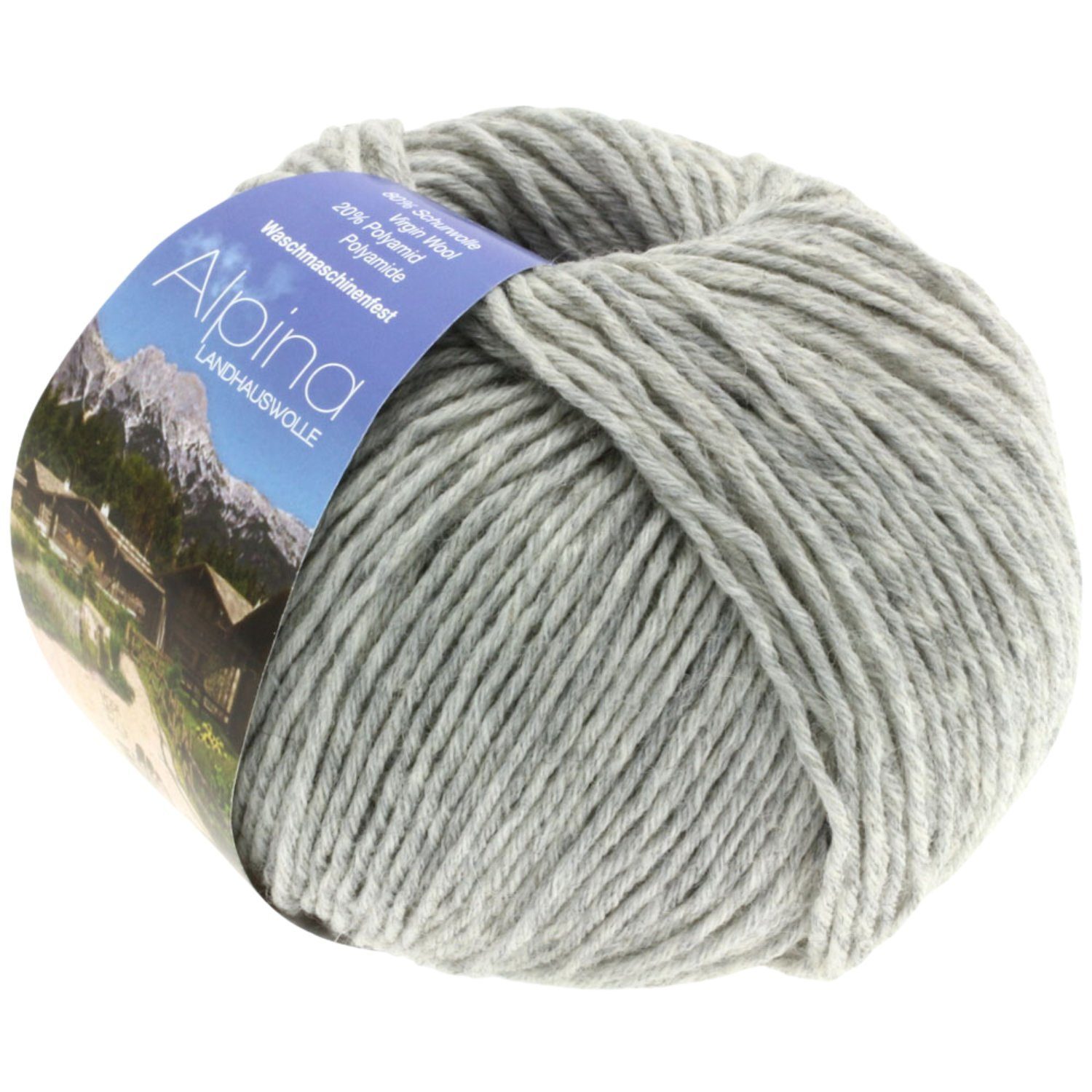 LANA GROSSA ALPINA LANDHAUSWOLLE Häkelwolle, 210 m (Landhauswolle und Trachtenwolle), 100 g