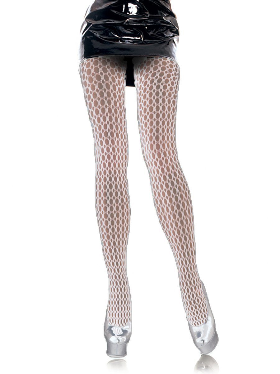Feinstrumpfhose Pothole Style Strumpfhose weiß