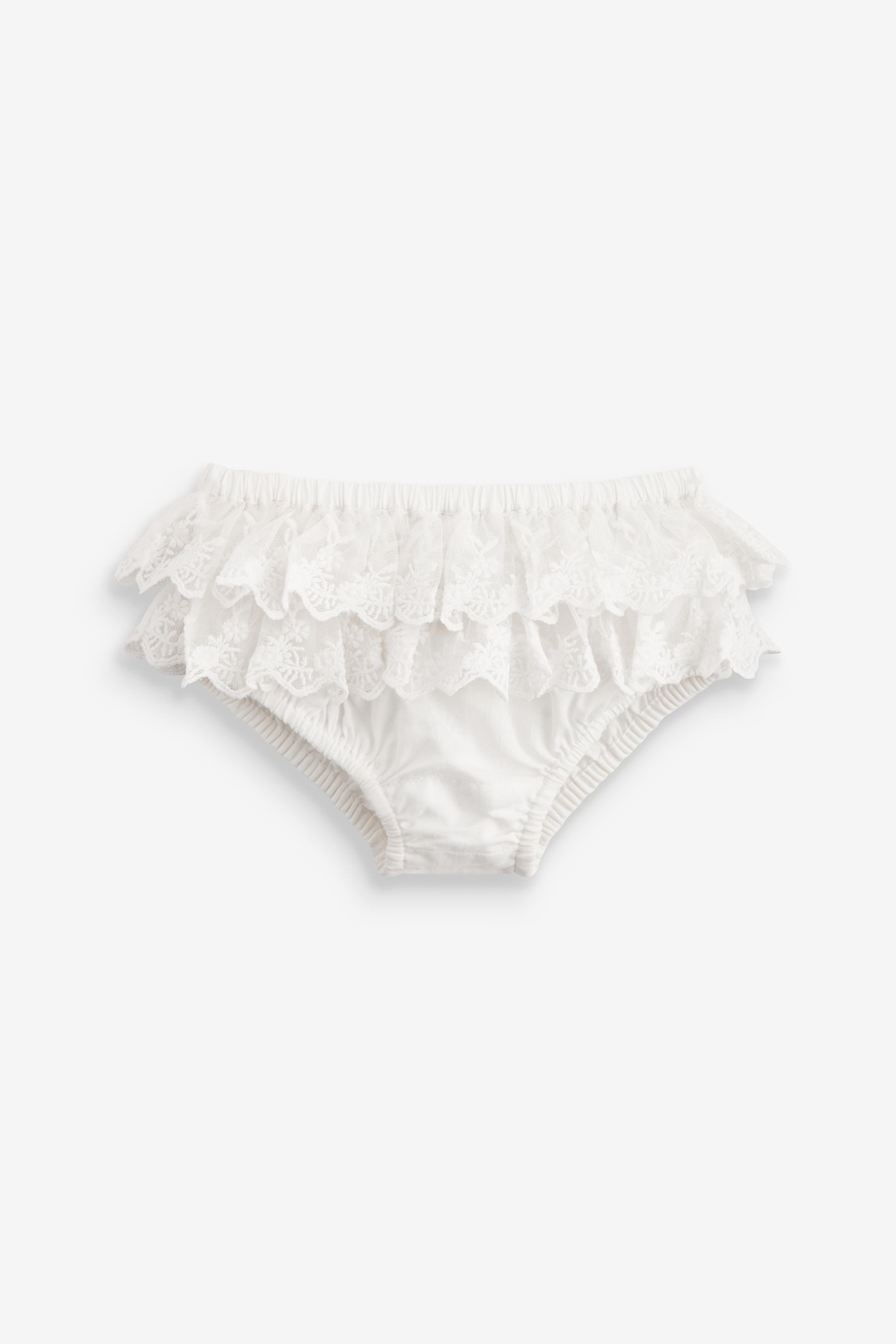 Next Slip Gerüschte Babyhöschen mit Spitze (1-St)